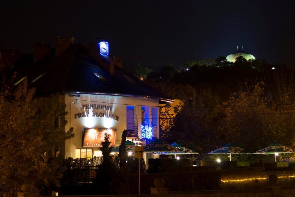 Pensjonat Przy Bloniach Krakau Exterior foto